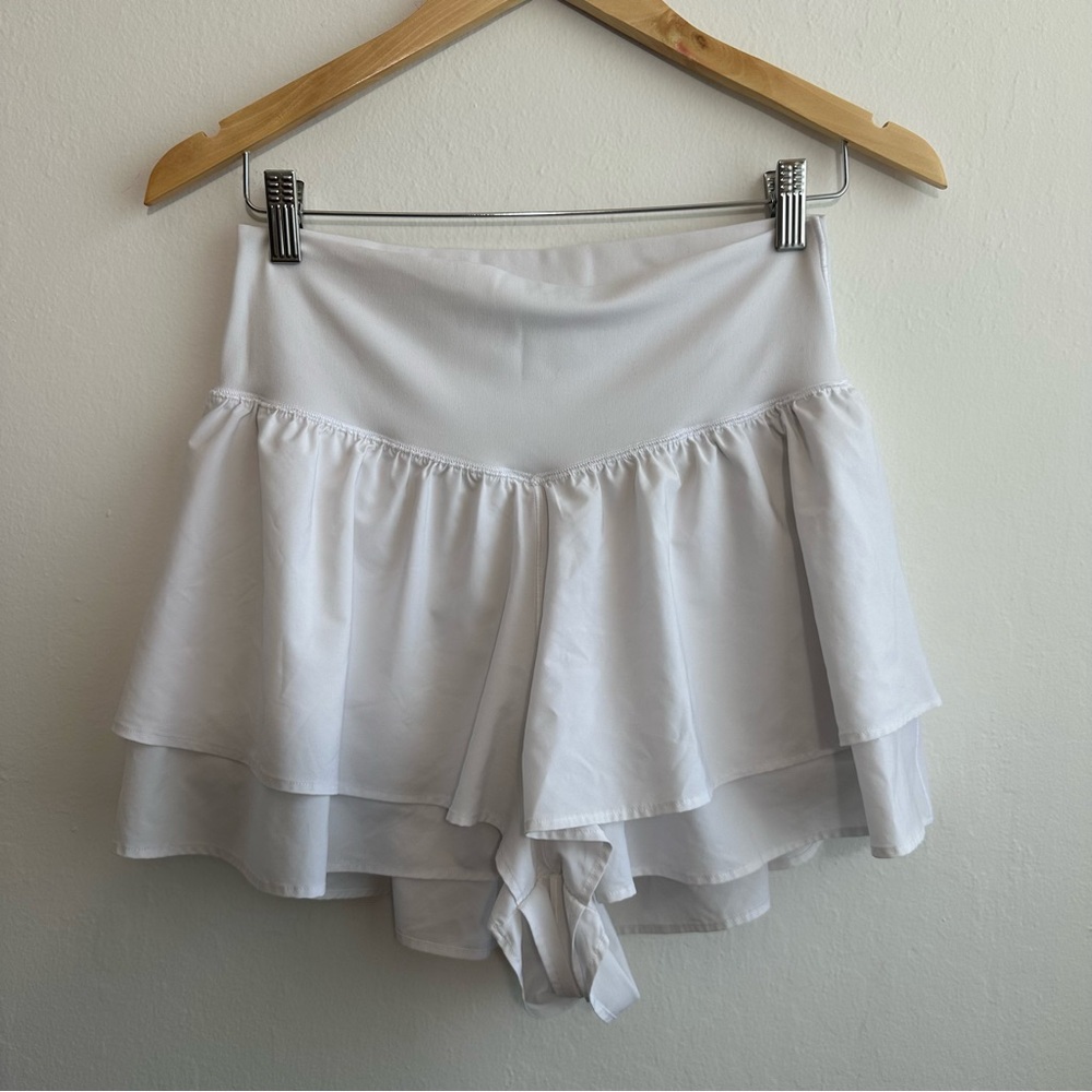Offline by Aerie White Athletic Shorts
